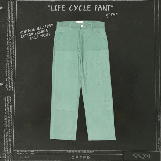 LIFE CYCLE PANT // GREEN