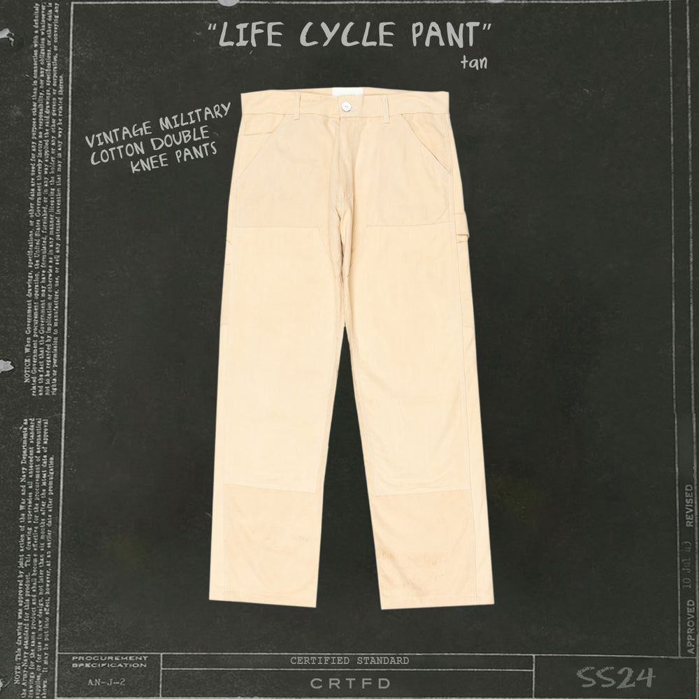 LIFE CYCLE PANT // TAN
