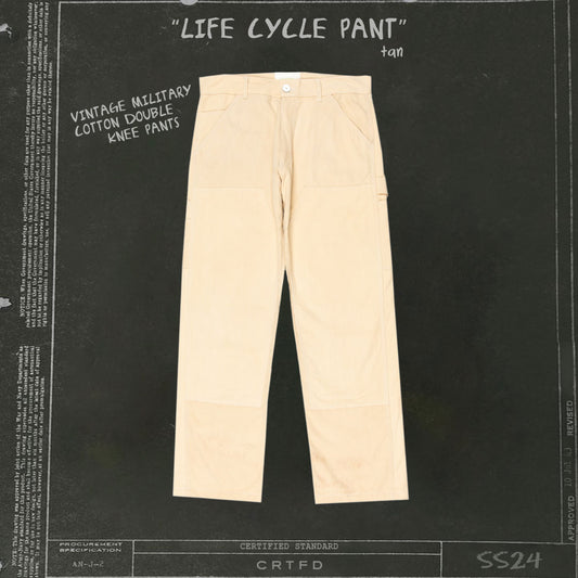 LIFE CYCLE PANT // TAN