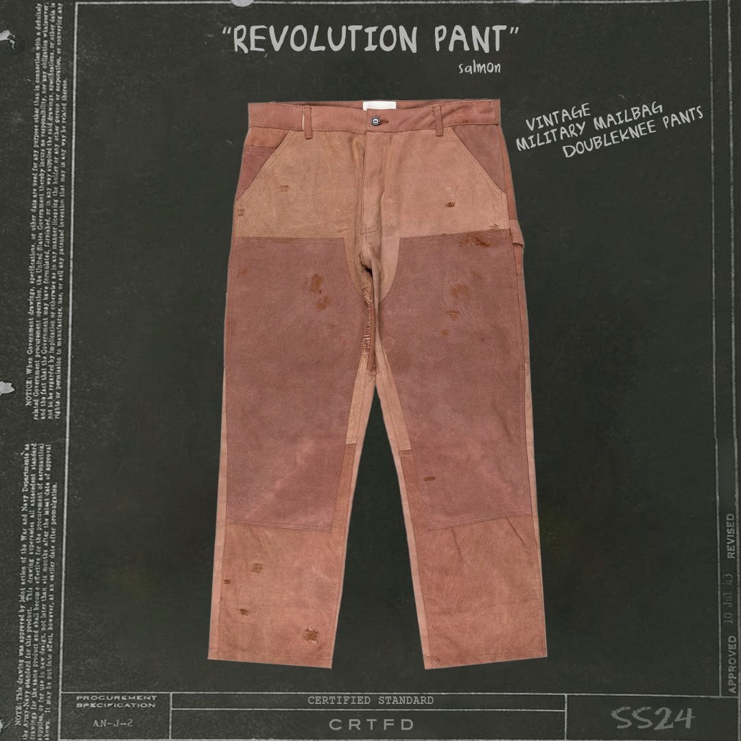 REVOLUTION PANT // SALMON