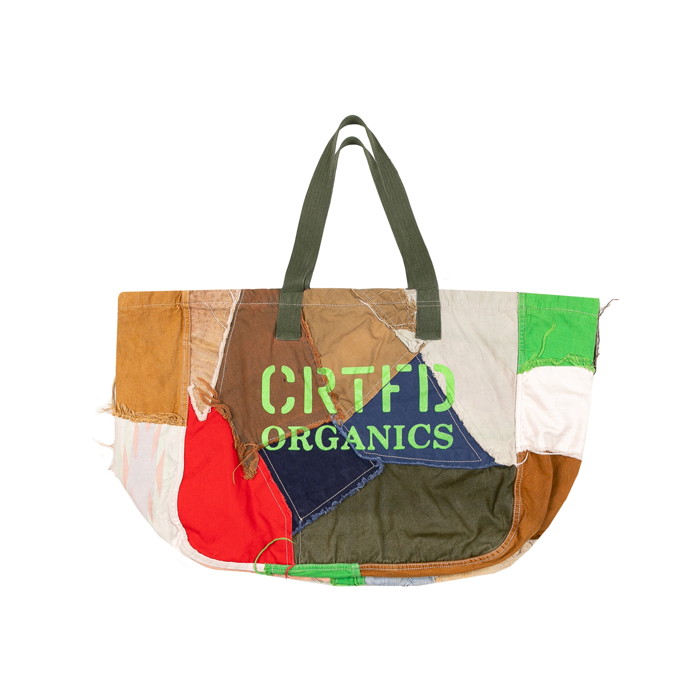 OVERSIZED PATCHWORK BAG // MULTI – CRTFD