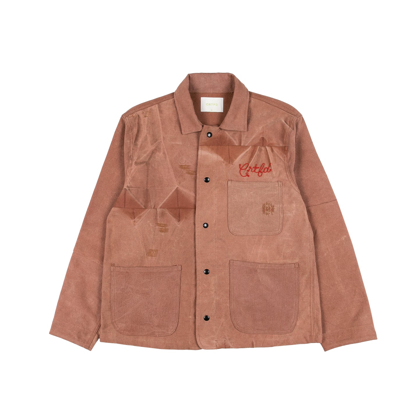 REVOLUTION COAT // SALMON