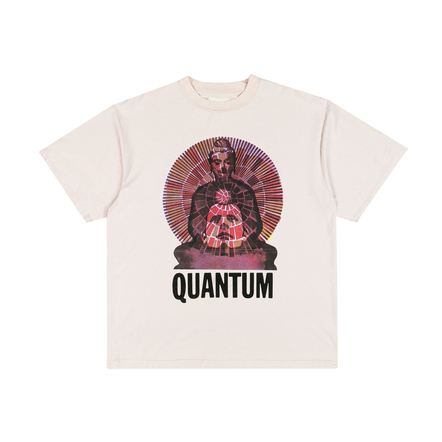 QUANTUM TEE // NATURAL