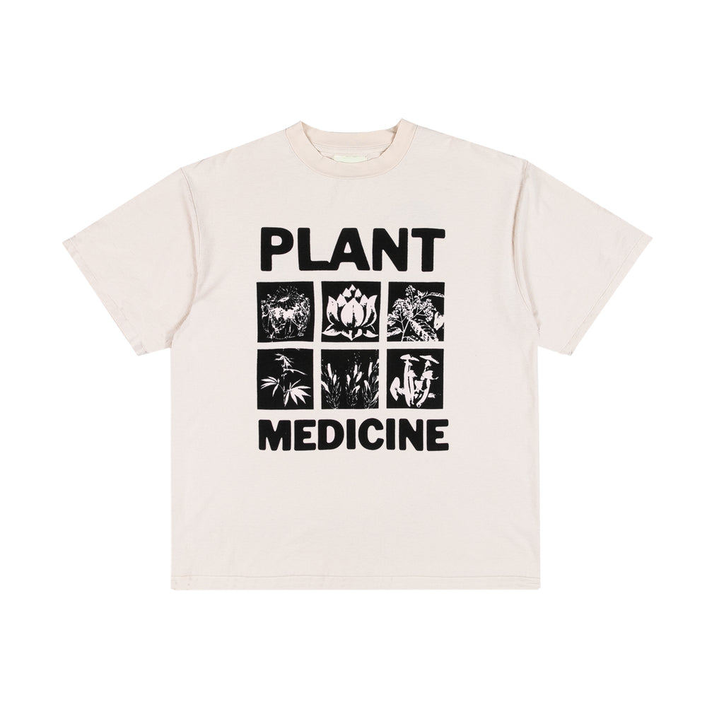 PLANT MEDICINE TEE // NATURAL