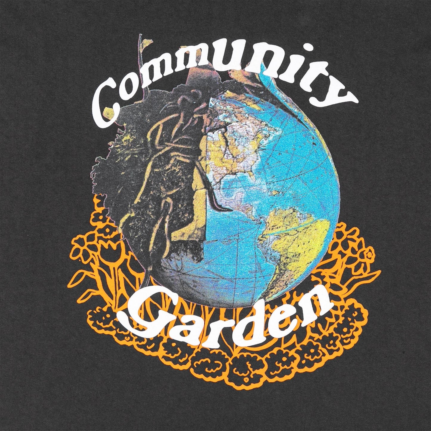 Community Garden Tee - Vintage Black