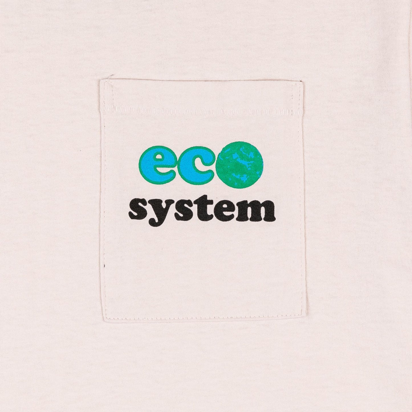 Eco System Tee - Light Khaki