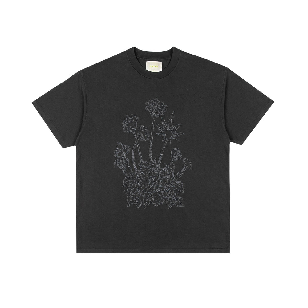 Plant Bouquet Tee - Vintage Black